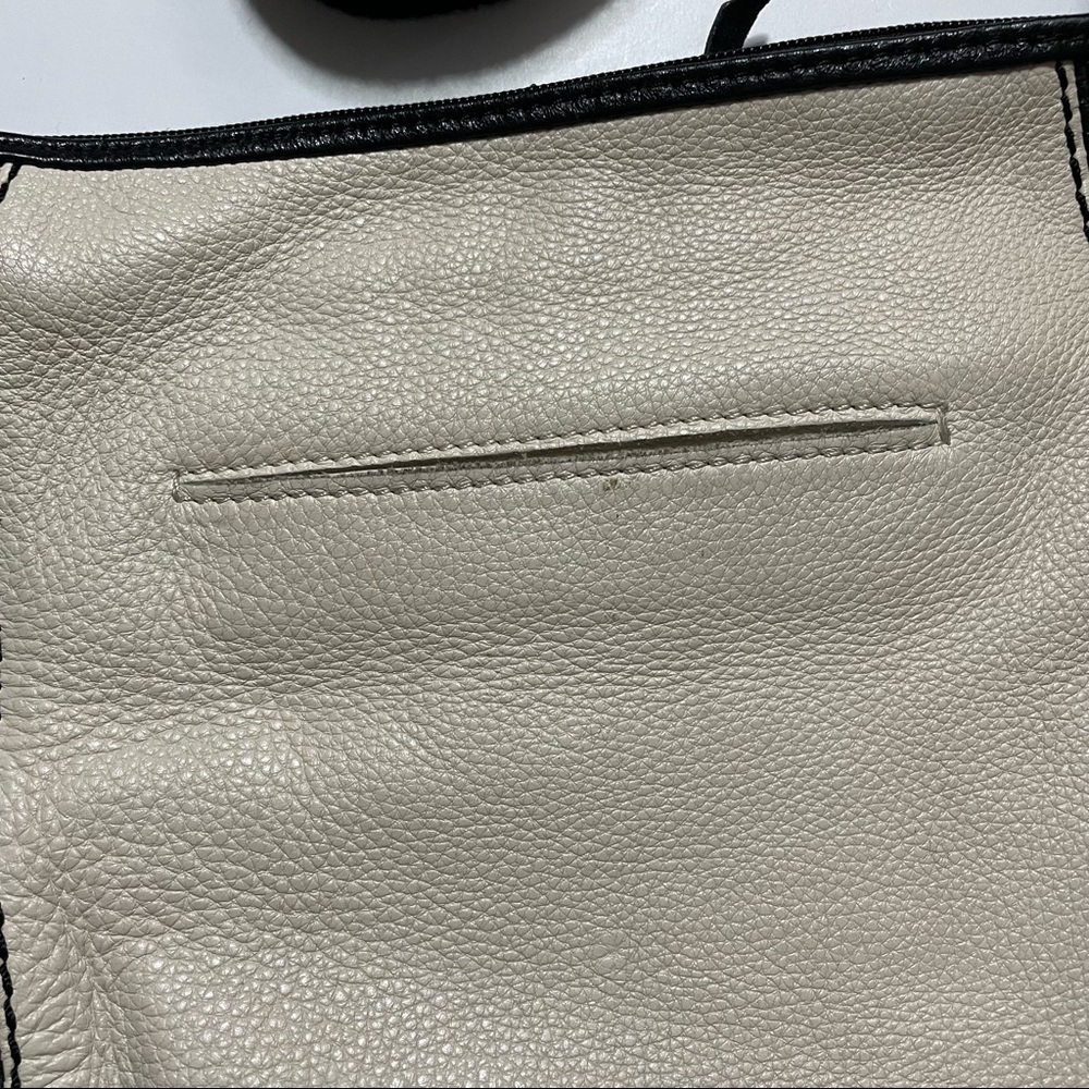The Sak Satchel Crossbody Purse Bag Faux Leather Adjustable Strap Preppy - Picture 5 of 12